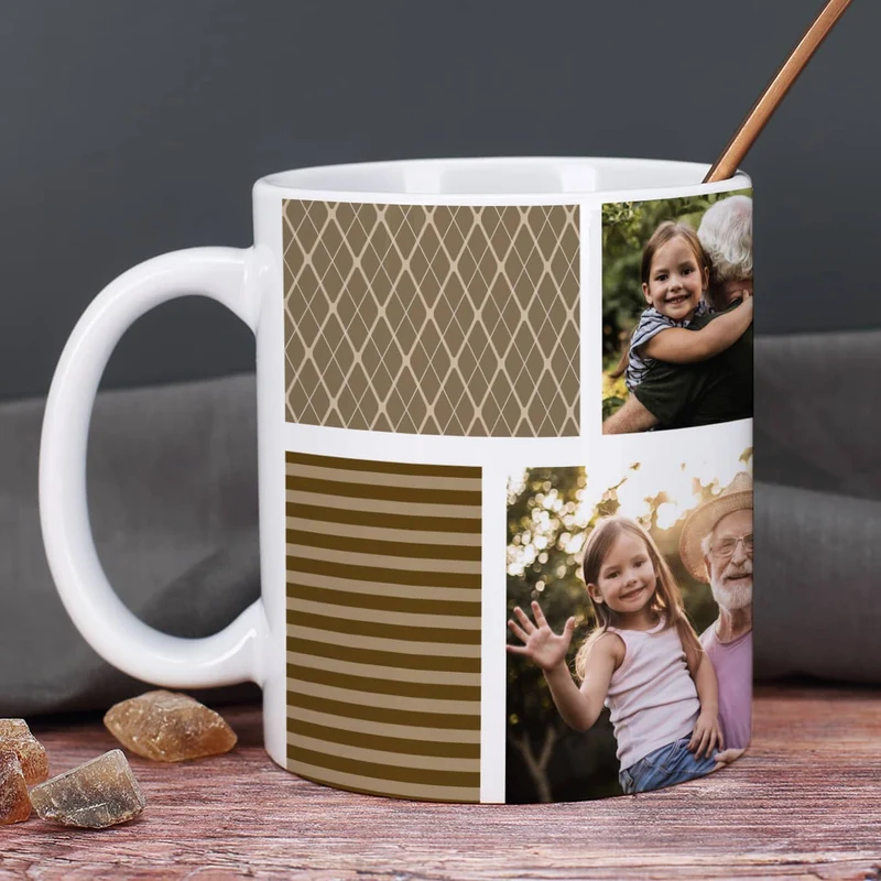 Fototasse für Papa, Opa oder Freund in 4 verschiedenen Designs