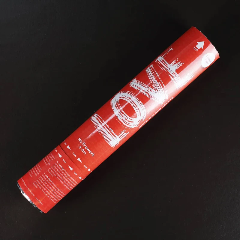 LOVE - Herzkonfetti-Kanone