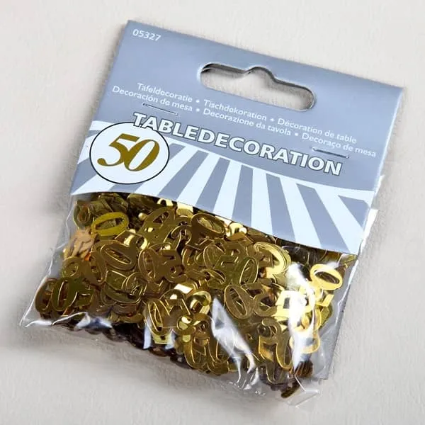 Tischdekoration Konfetti 50