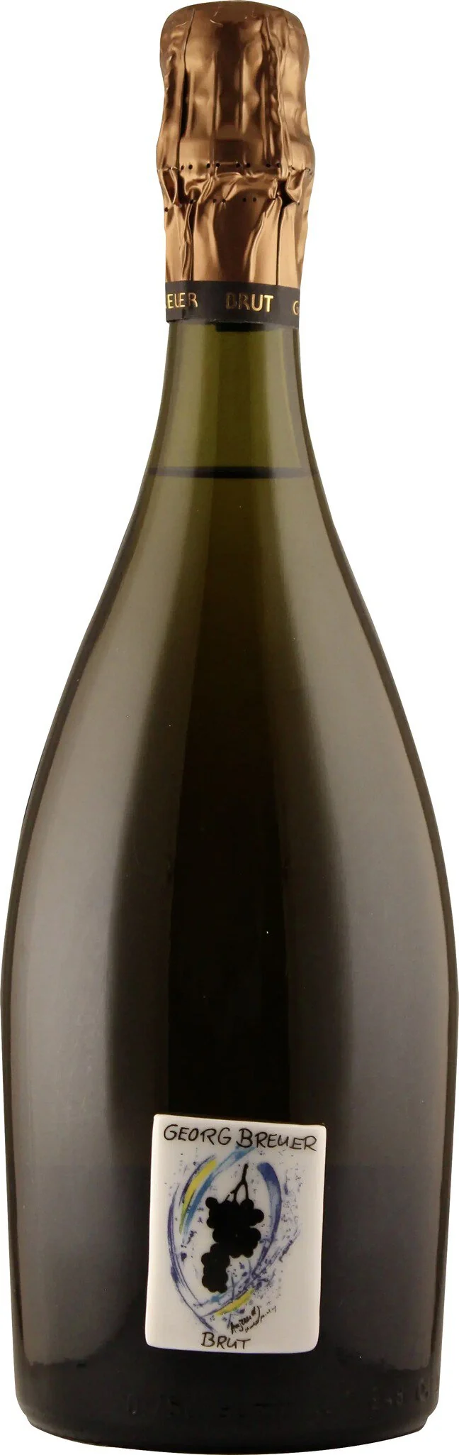 Georg Breuer Brut - mit Jahrgang - Winzersekt b.A. - traditionelle Flaschengärung