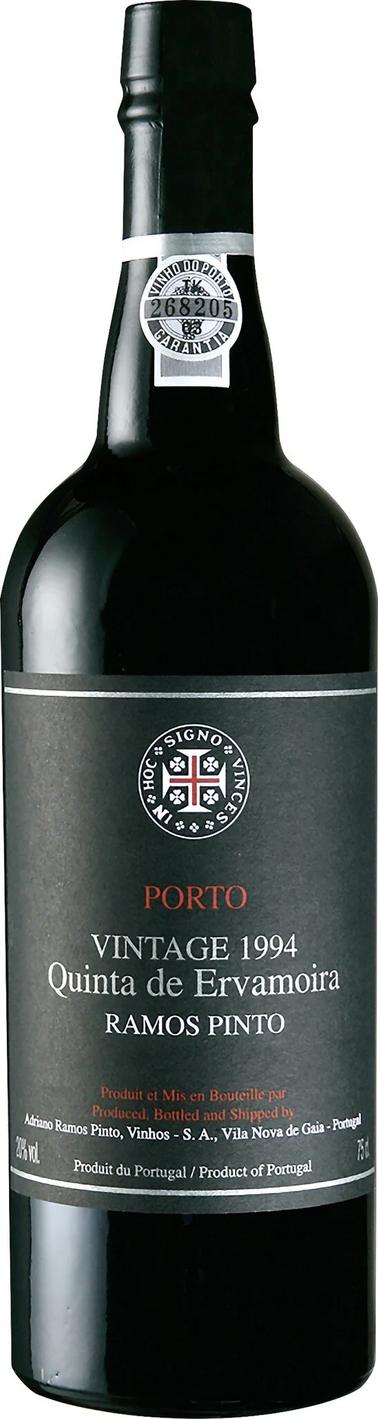 Single Quinta Vintage Port 20% vol Quinta de Ervamoira