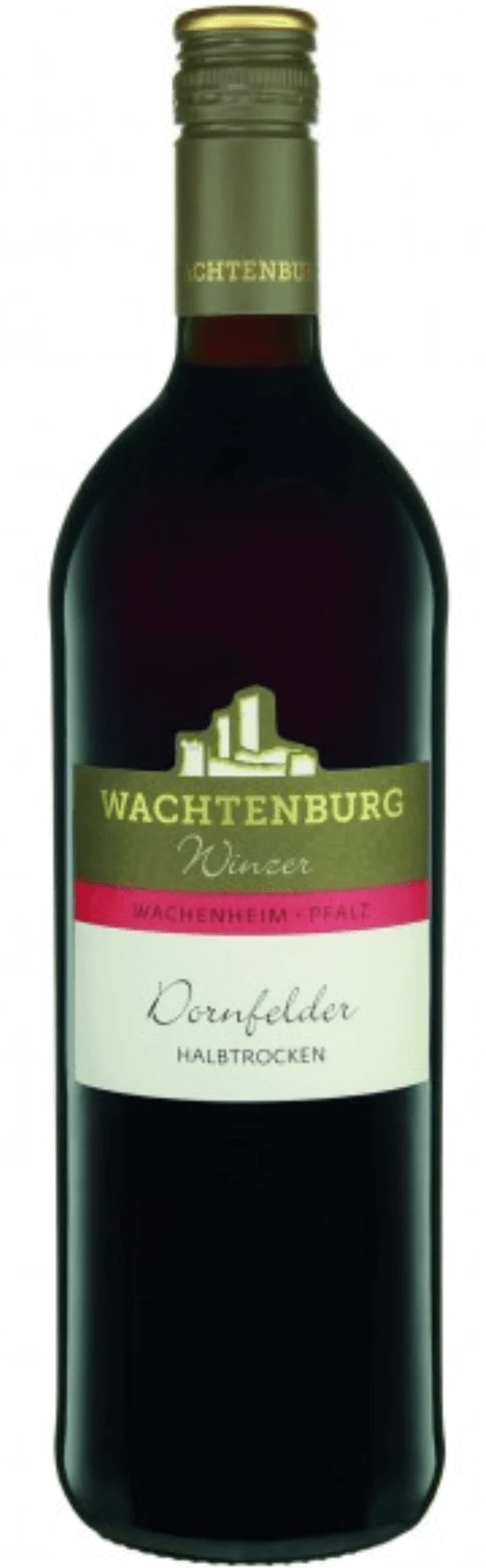 Wachtenburg Dornfelder Pfalz QbA halbtrocken 1,0L