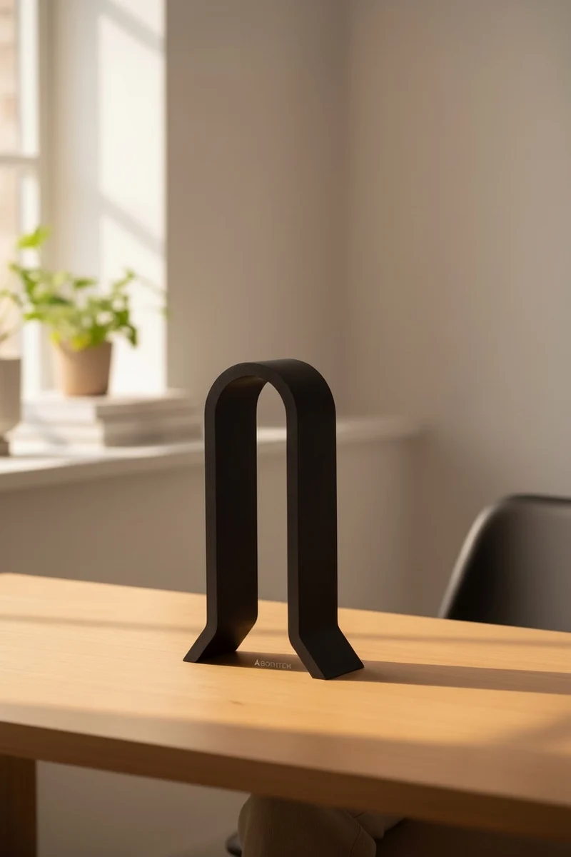 Moderner Kopfhörerhalter – Minimalistischer 3D-gedruckter Headphone Stand für Schreibtisch & Gaming Setup