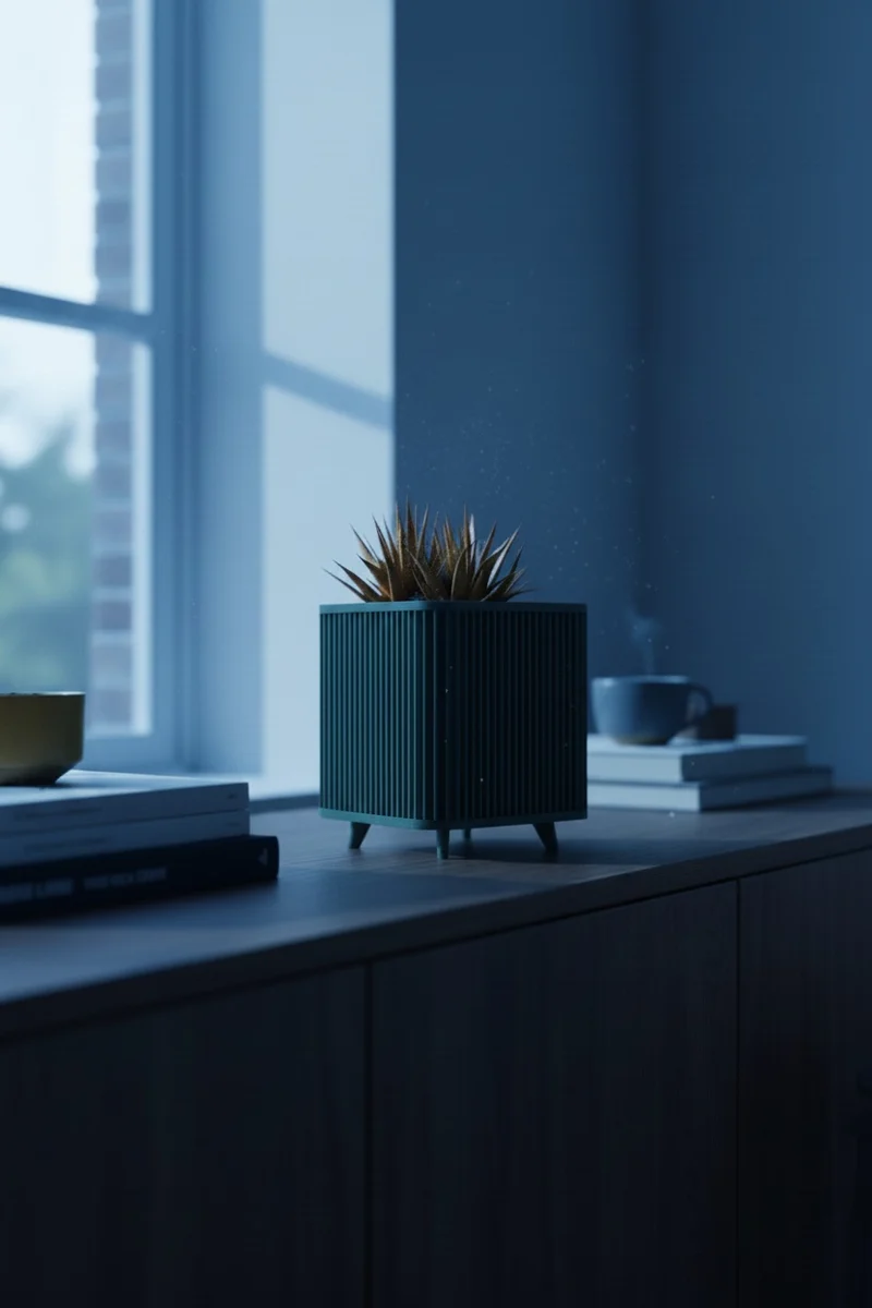 Shikaku Pflanztopf – Japanisch inspirierter Blumentopf mit Füßen | Moderner 3D-Druck