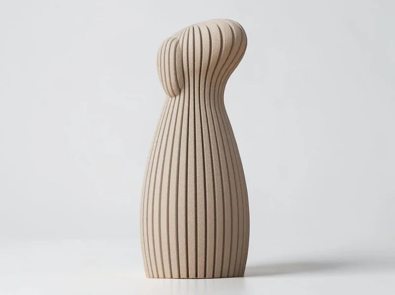Stilvolle Hunde-Figuren aus PLA – Schlappohr, 3D Druck Deko, minimalistisch & ästhetisch