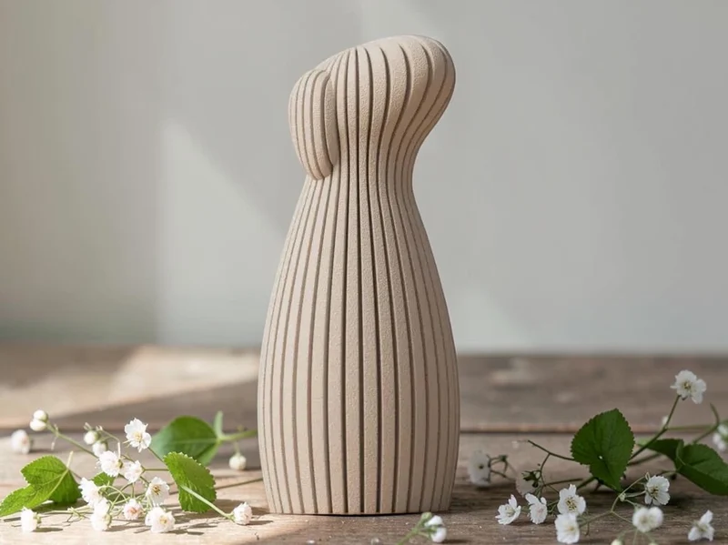 Stilvolle Hunde-Figuren aus PLA – Schlappohr, 3D Druck Deko, minimalistisch & ästhetisch