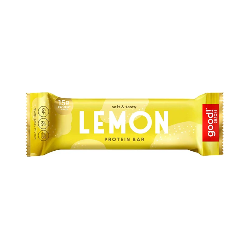 Snacks Vegan Lemon Protein Bar Gluten Free