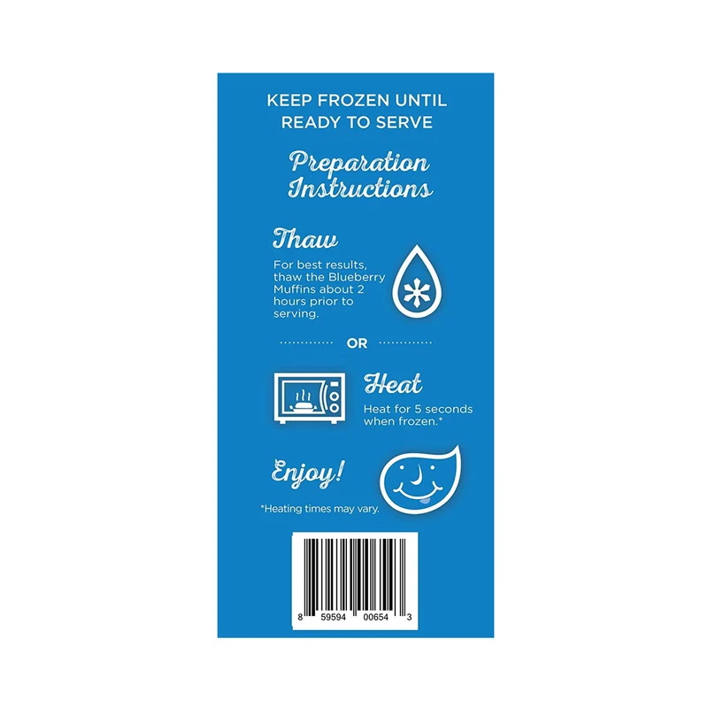 Katz Gluten Free Blueberry Muffin Snacks