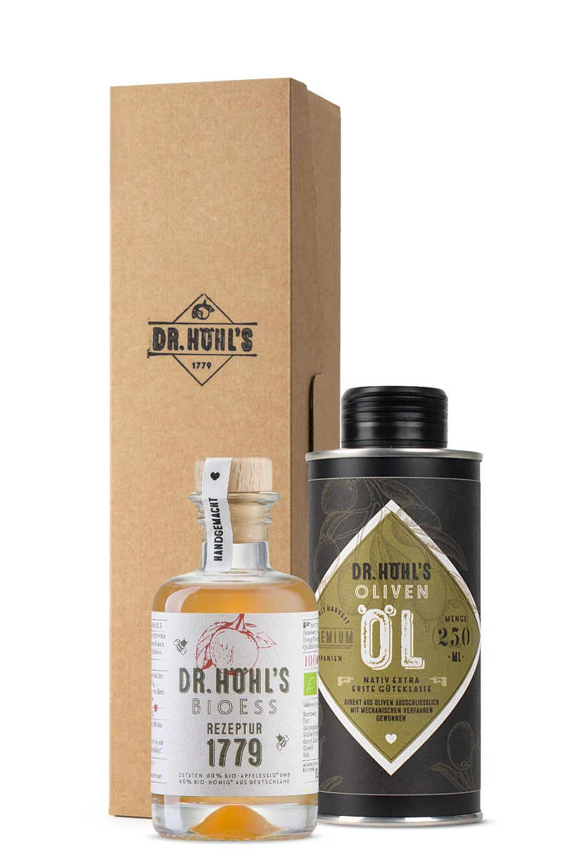 Premium Essig und Öl Geschenk klein
