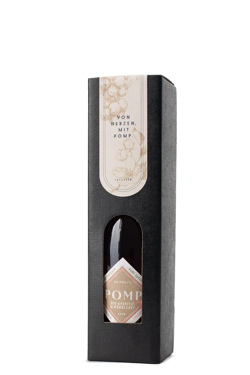 Kleines alkoholfreies Rosé Geschenk Bio-Aperitif Fruchtig