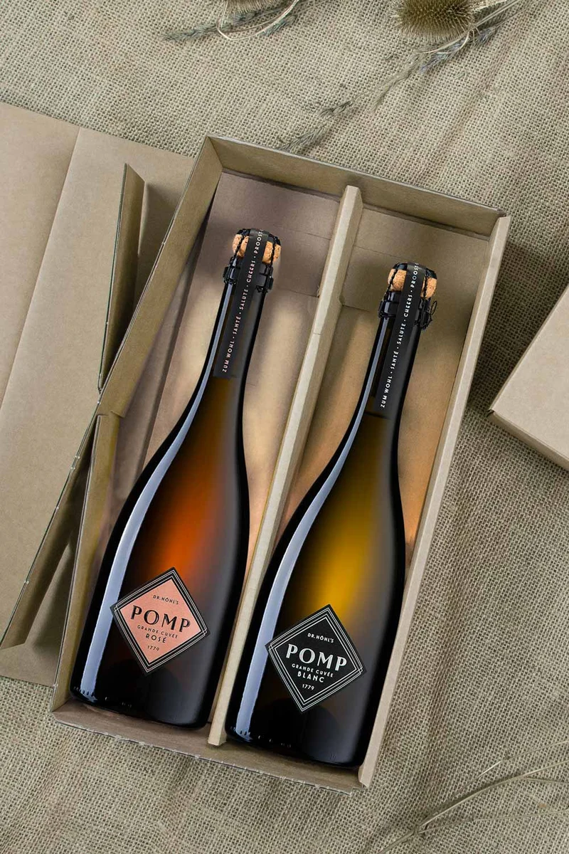 Gourmet Geschenkbox „Merry Christmas“ Grande Cuvée Duo