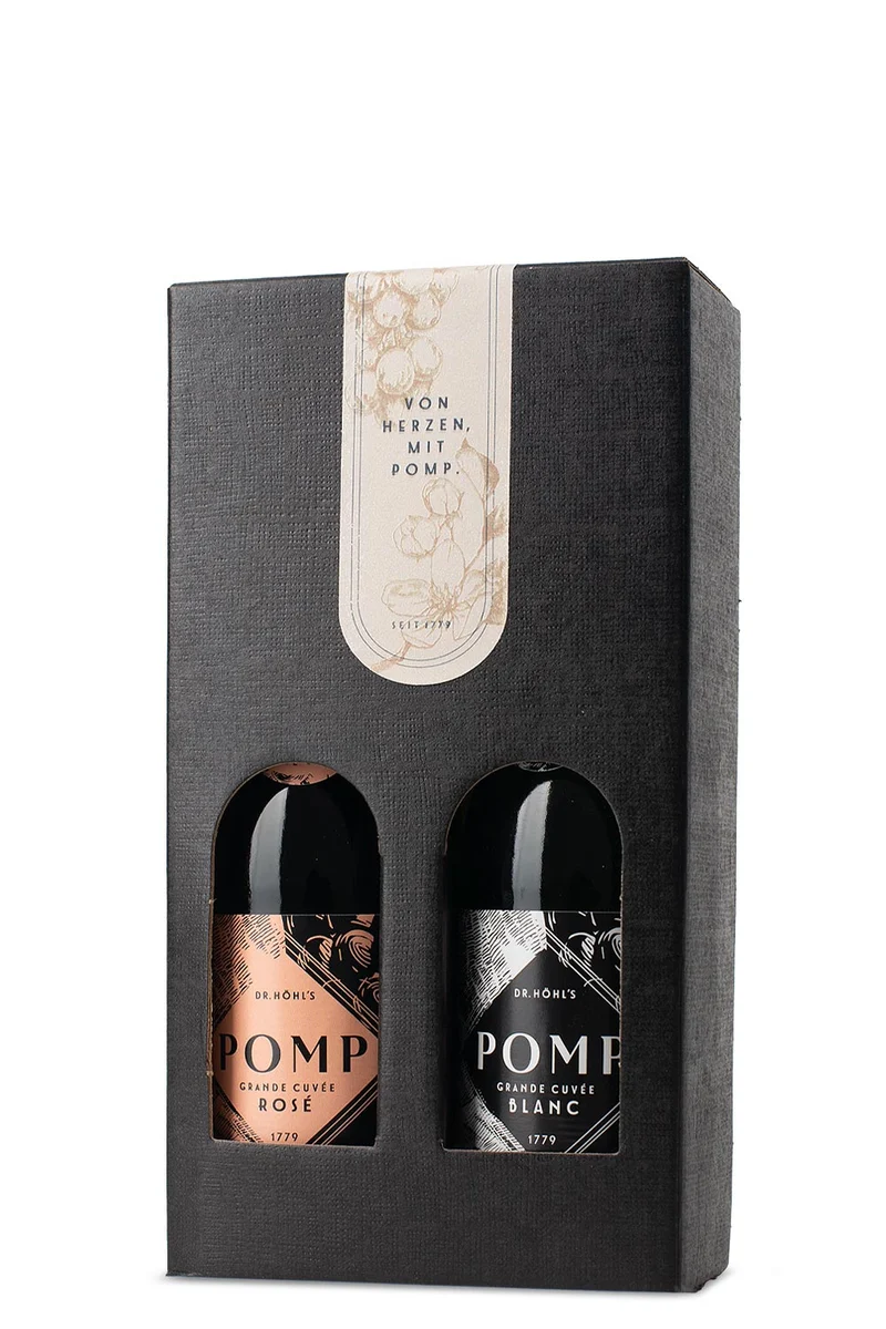 Kleines Sektgeschenk POMP Grande Cuvée