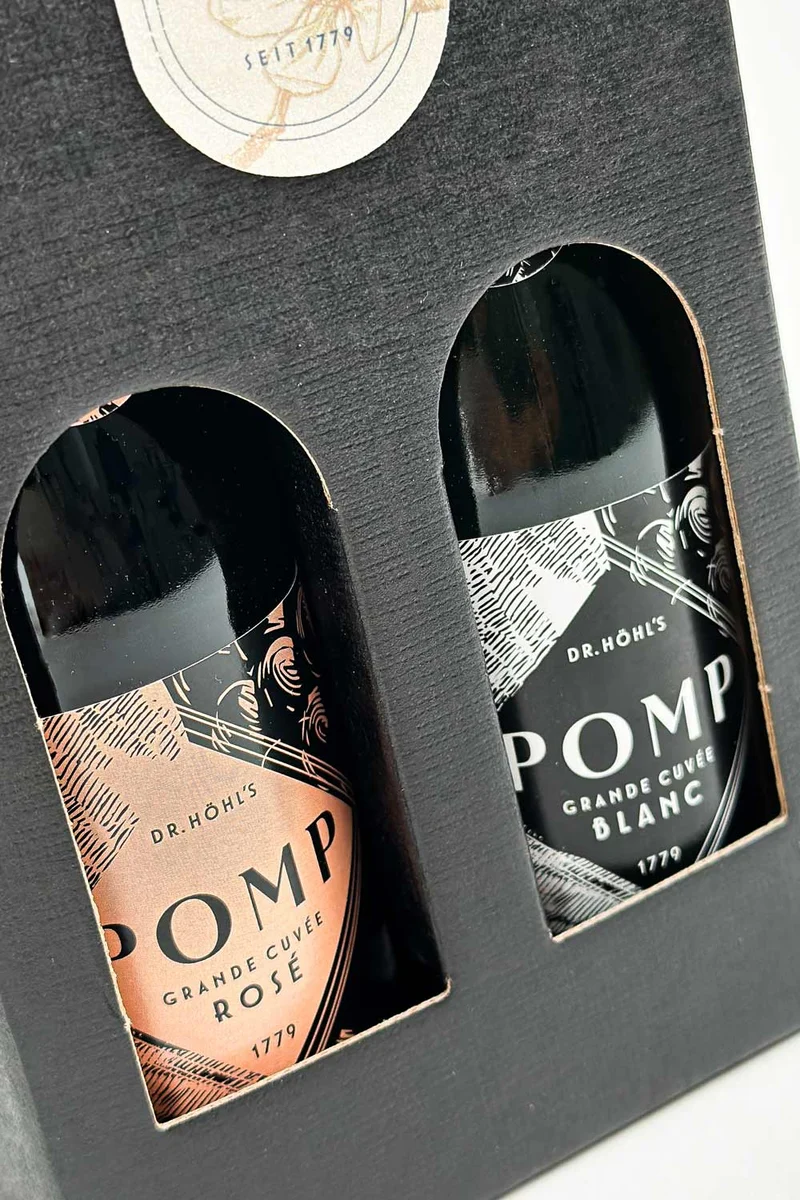 Kleines Sektgeschenk POMP Grande Cuvée