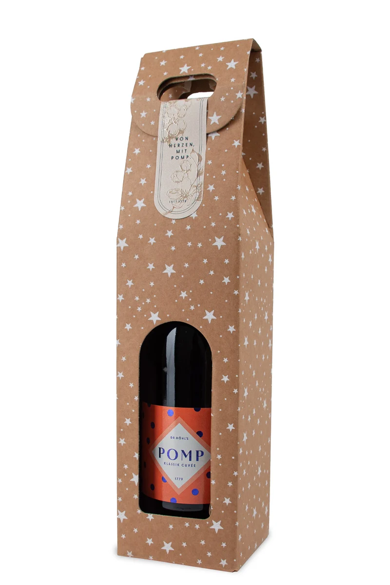 Weihnachts­geschenkbox Frankfurt Stars POMP Klassik Cuvée
