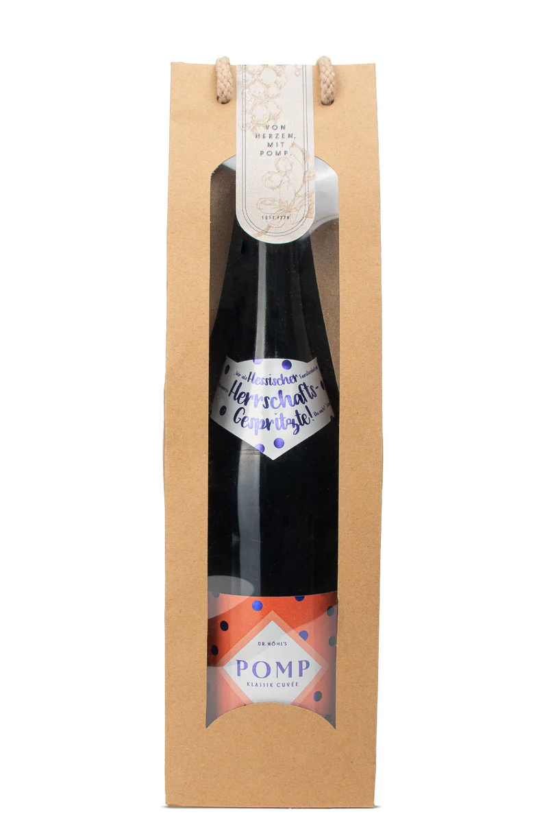 Geschenktasche POMP Klassik Cuvée