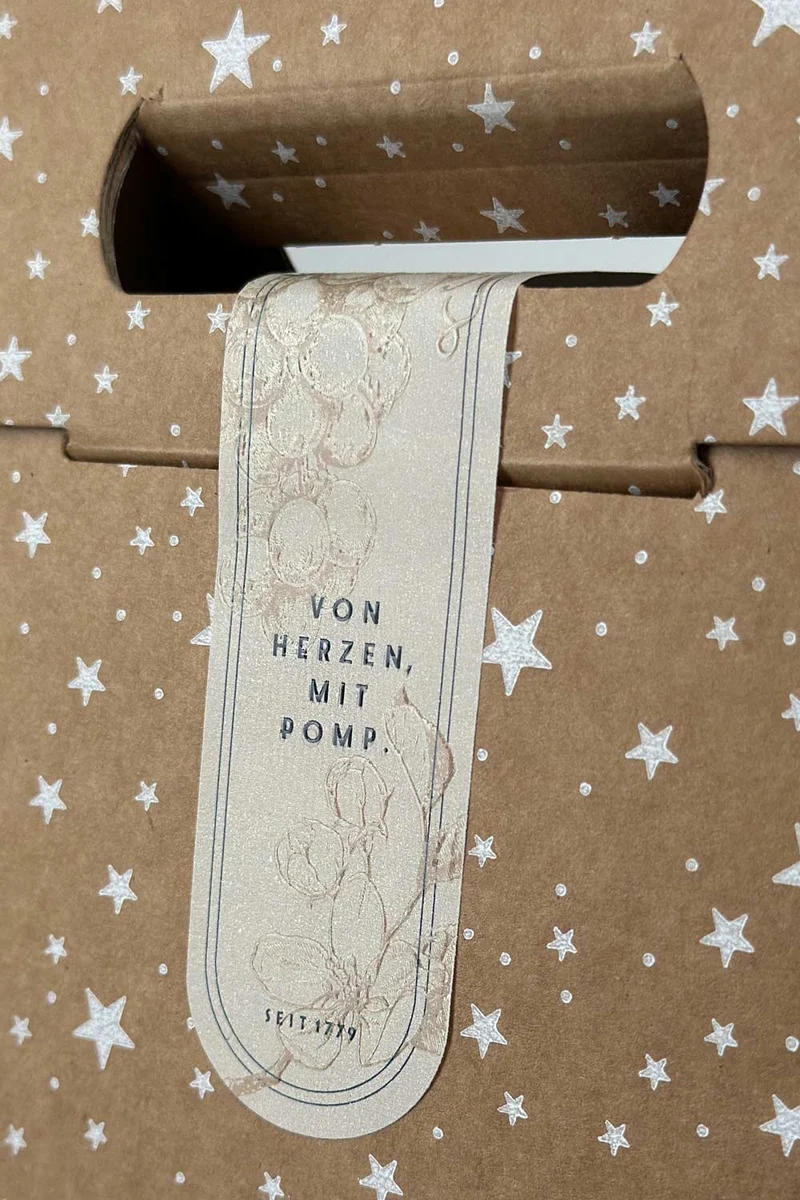 Gourmet Weihnachts­geschenk Set Stars alkoholfrei Duo