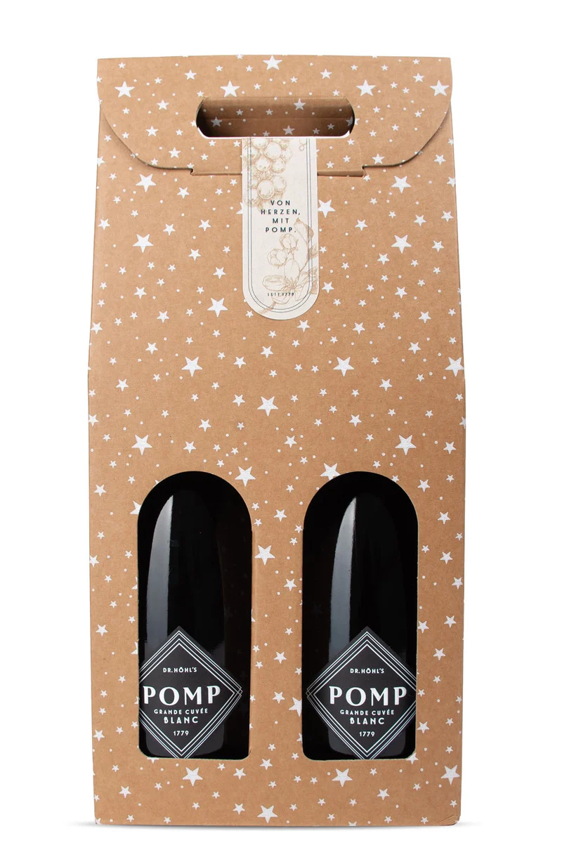 Gourmet Geschenkbox Stars Grande Cuvée Blanc Duo
