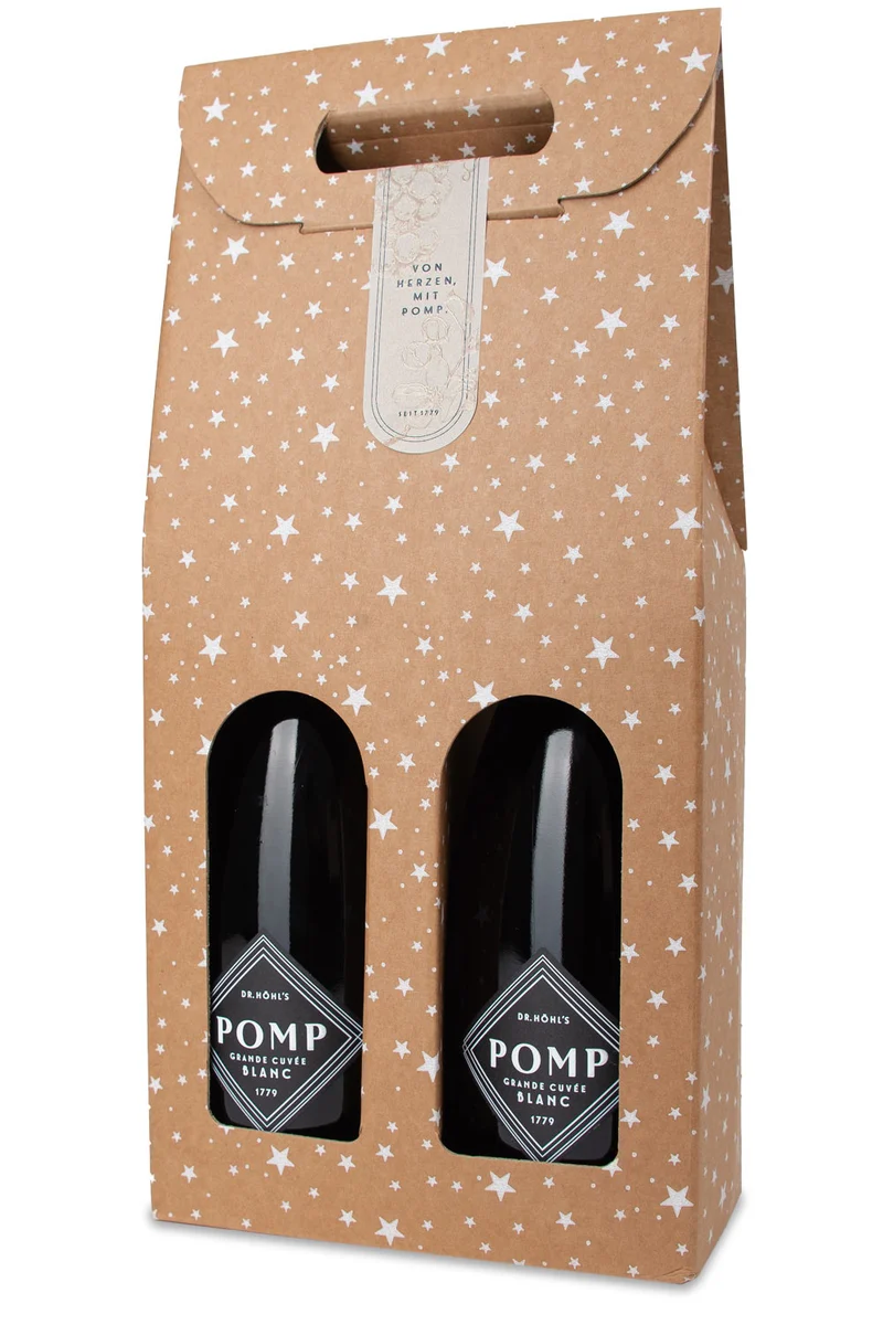 Gourmet Geschenkbox Stars Grande Cuvée Blanc Duo