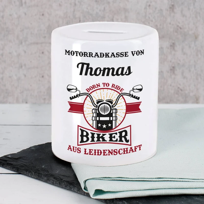 Motorradkasse - Spardose für Biker aus Leidenschaft