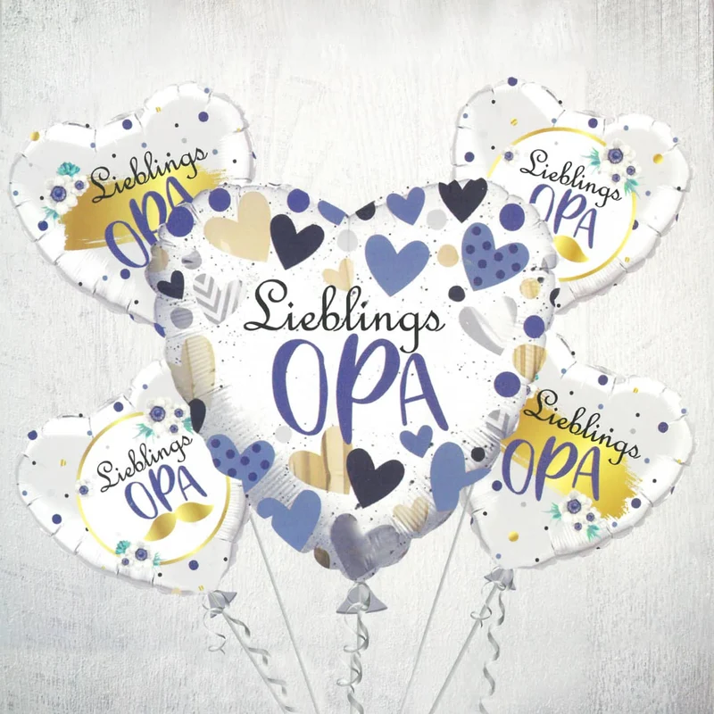 Lieblings-Opa Folien-Ballon-Set 5-teilig