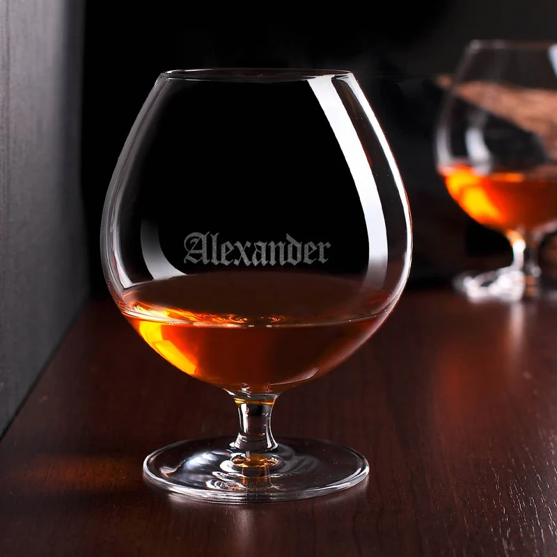 Cognacschwenker mit Ihrem Wunschnamen graviert