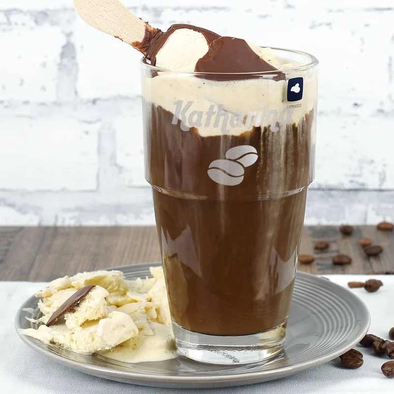 Leonardo Trinkbecher mit Kaffee-Motiv