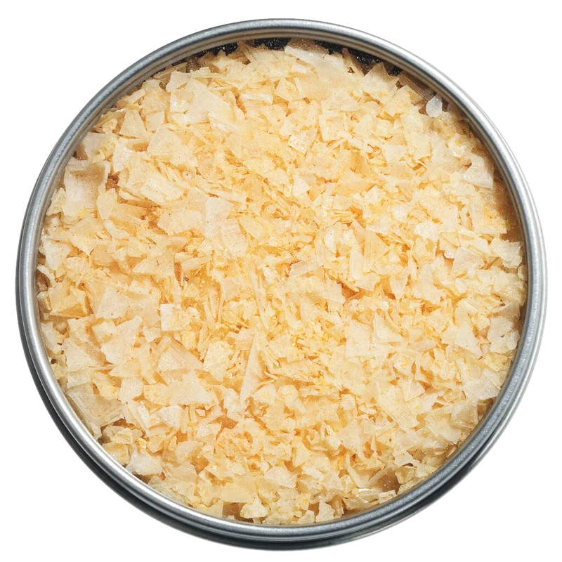 Salzkristalle Zitrone