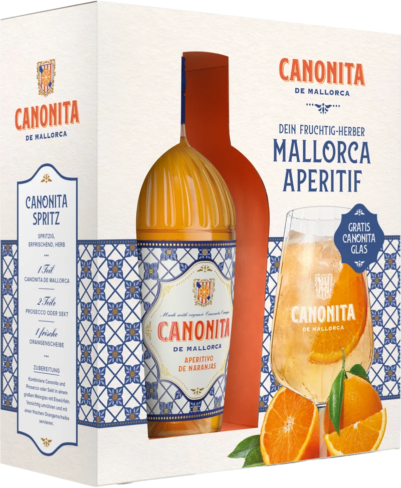 Canonita Aperitivo 18% InPack Glas