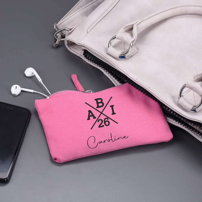 ABI kleine Tasche mit Name - 2 Größen auswählbar