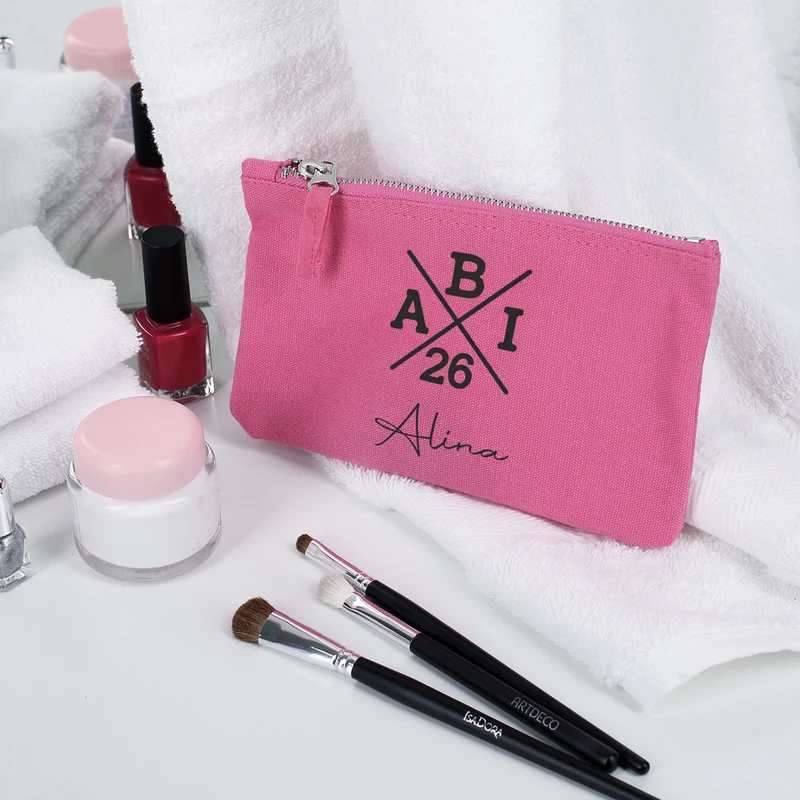 ABI kleine Tasche mit Name - 2 Größen auswählbar