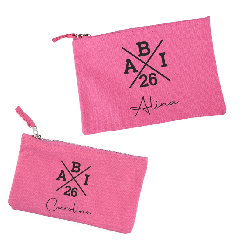 ABI kleine Tasche mit Name - 2 Größen auswählbar