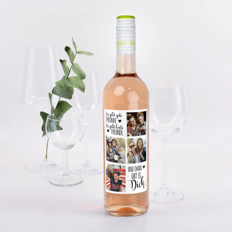 Biorebe Wein für die beste Freundin mit 4 Fotos | Rotwein, Weißwein, Rosé