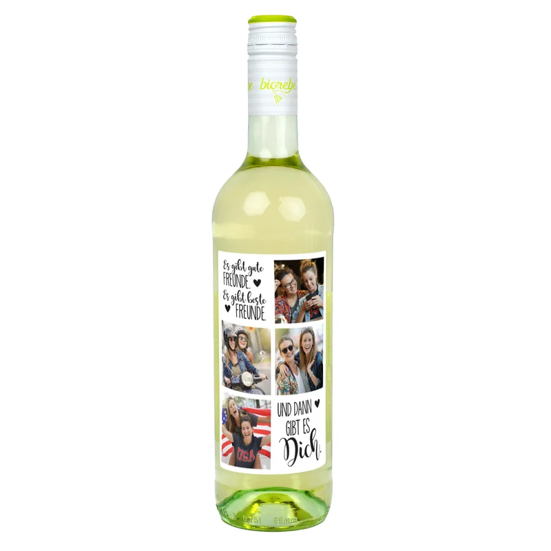 Biorebe Wein für die beste Freundin mit 4 Fotos | Rotwein, Weißwein, Rosé