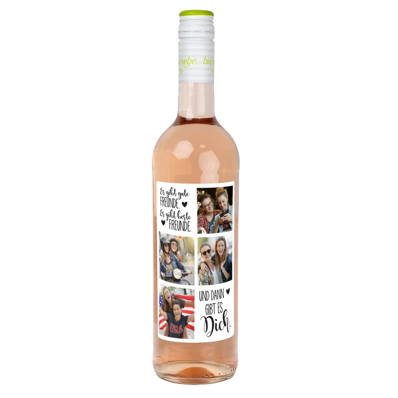 Biorebe Wein für die beste Freundin mit 4 Fotos | Rotwein, Weißwein, Rosé