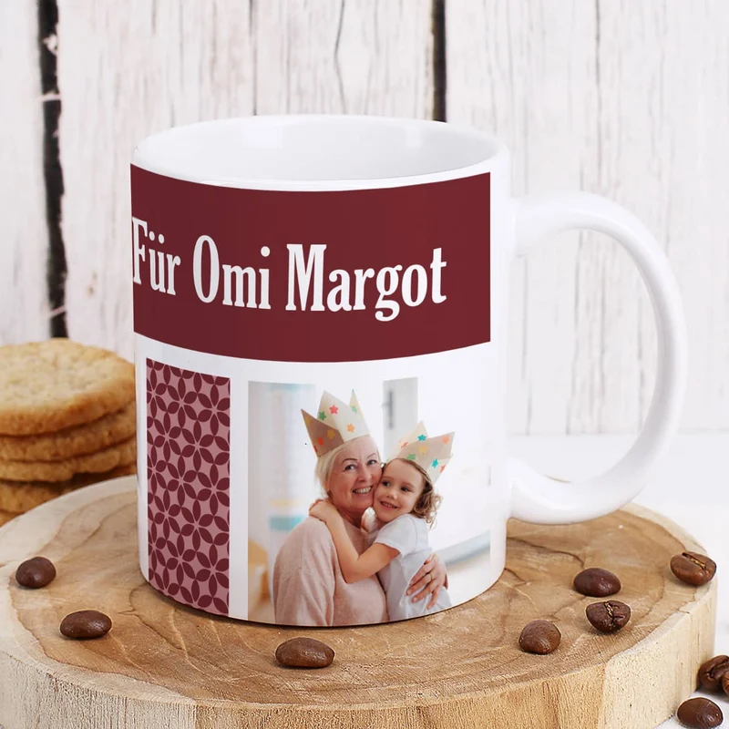 Fototasse für Mama, Oma oder die beste Freundin in 4 verschiedenen Designs