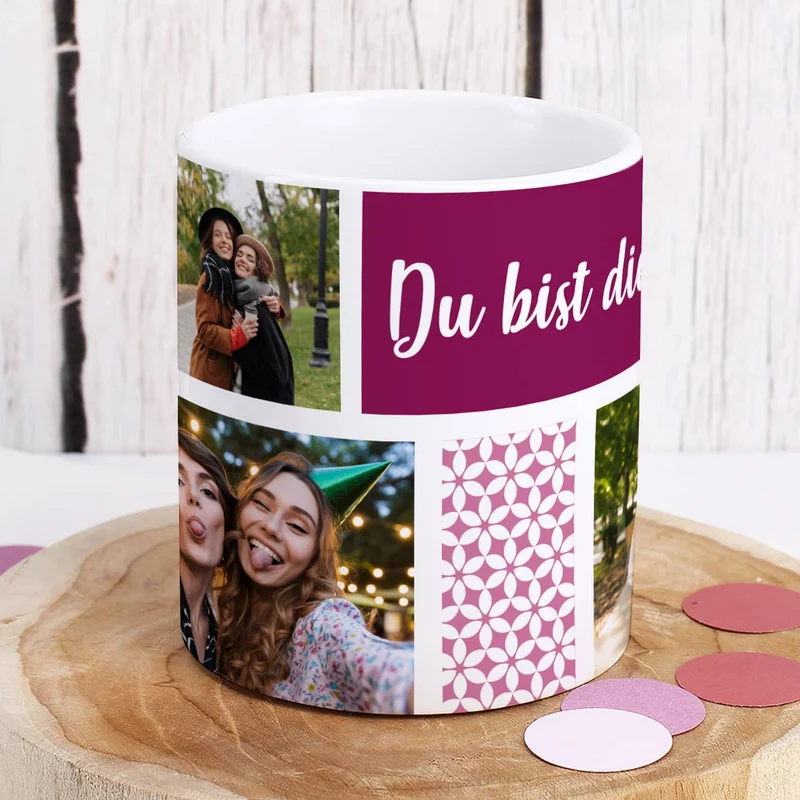 Fototasse für Mama, Oma oder die beste Freundin in 4 verschiedenen Designs