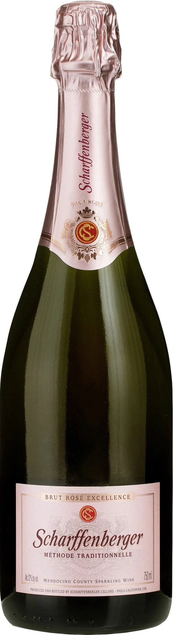 Scharffenberger Brut Rosé Excellence Californian Quality Sparkling Wine
