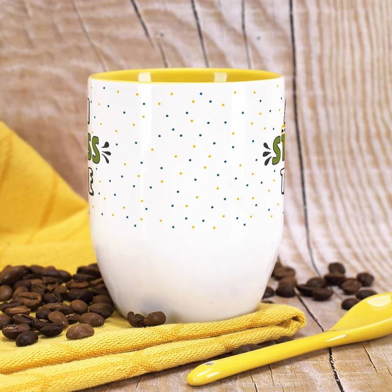 Anti-Stress Tasse mit kleinem Faultier