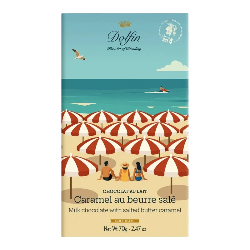 Tablette, lait caramel au beurre salé, Summer