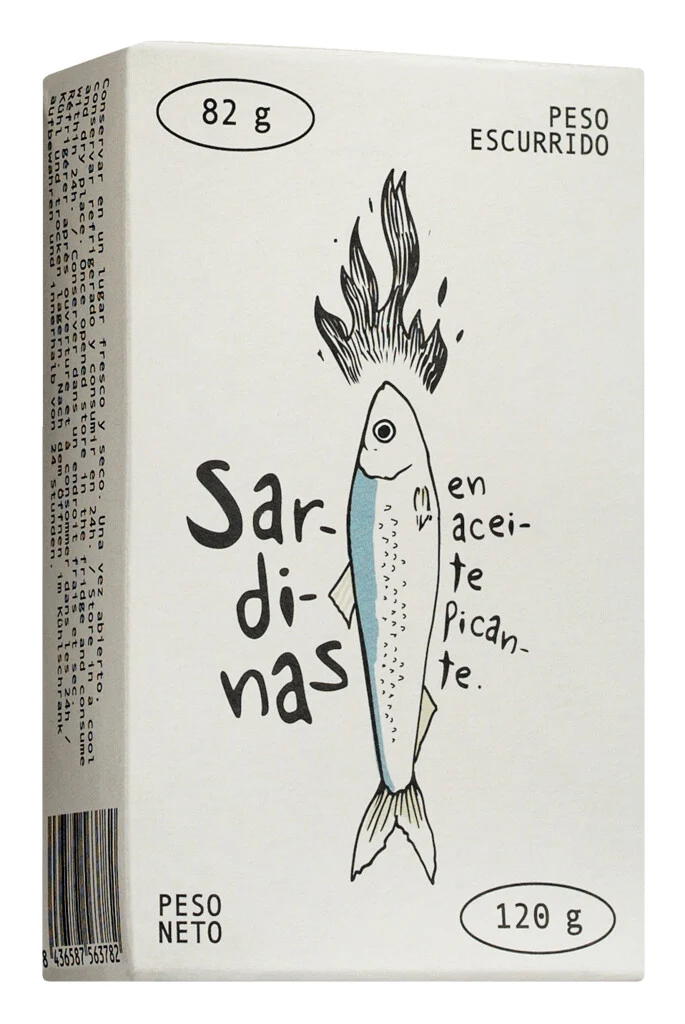 El Raño Sardines in Spicy Oil