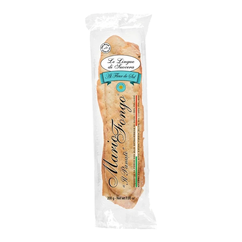 Lingue di suocera con Fleur de Sel