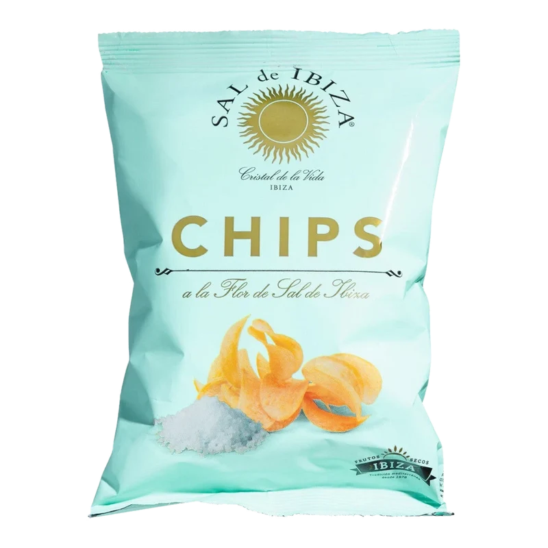Chips a la Flor de Sal de Ibiza 45g