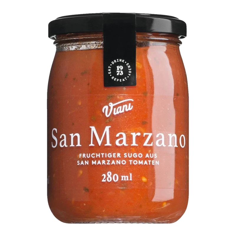 Sugo con pomodoro San Marzano DOP