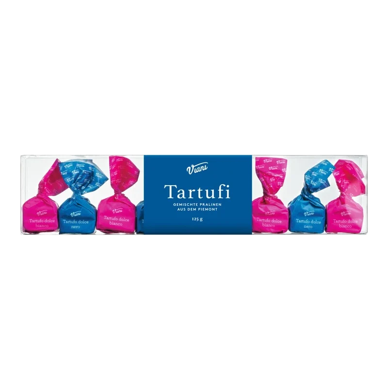 Tartufi dolci bianchi e neri, 9er Etui