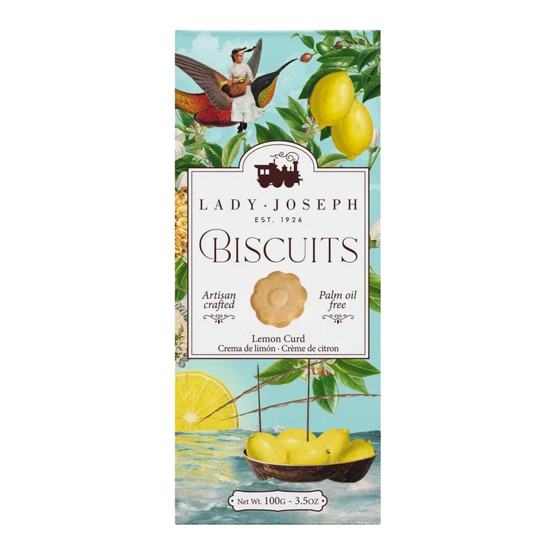 Lemon Curd Biscuit