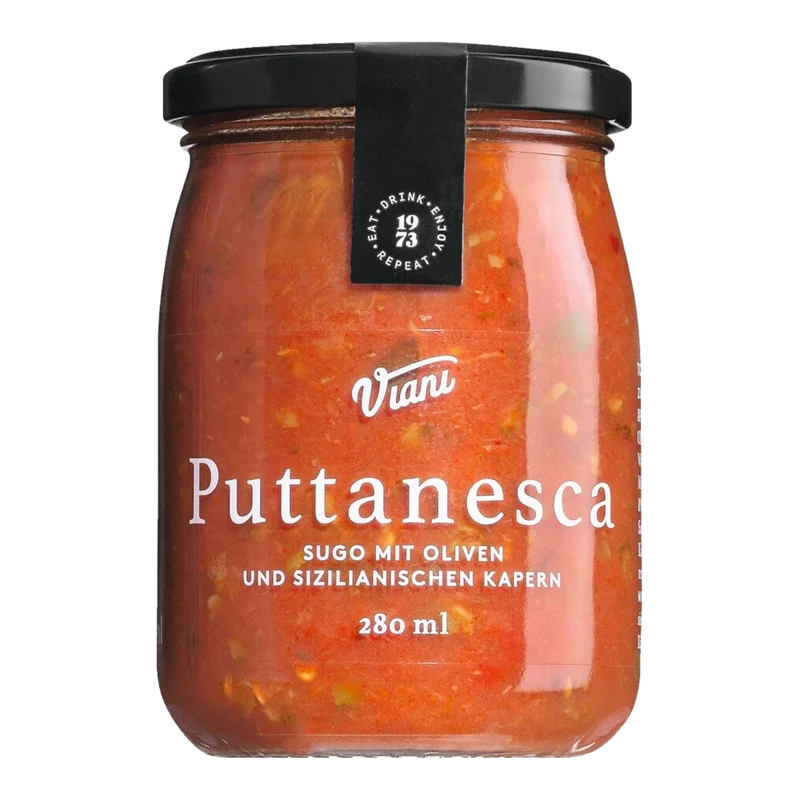 PUTTANESCA - Sugo mit Oliven und Kapern
