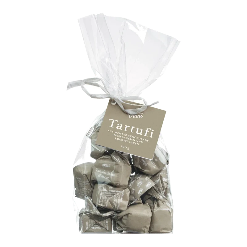Tartufi dolci al cocco, sacchetto
