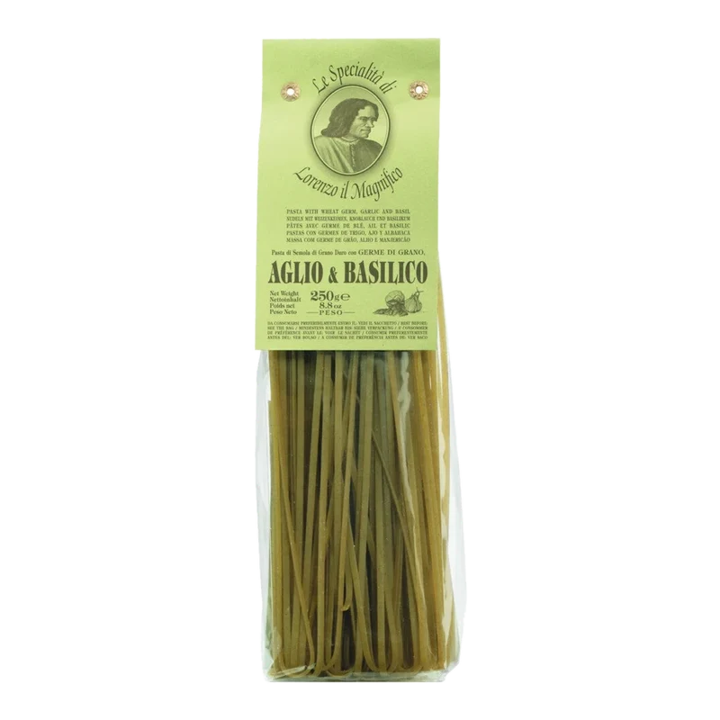 Aglio e Basilico - Linguine m. Knoblauch+Basilikum
