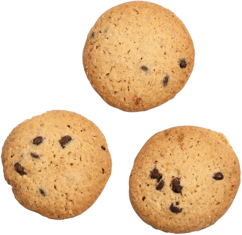 Biscotti cioccolato, cannella e arancia, Azzurro