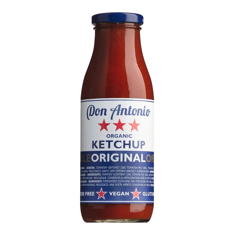 Ketchup originale, Bio